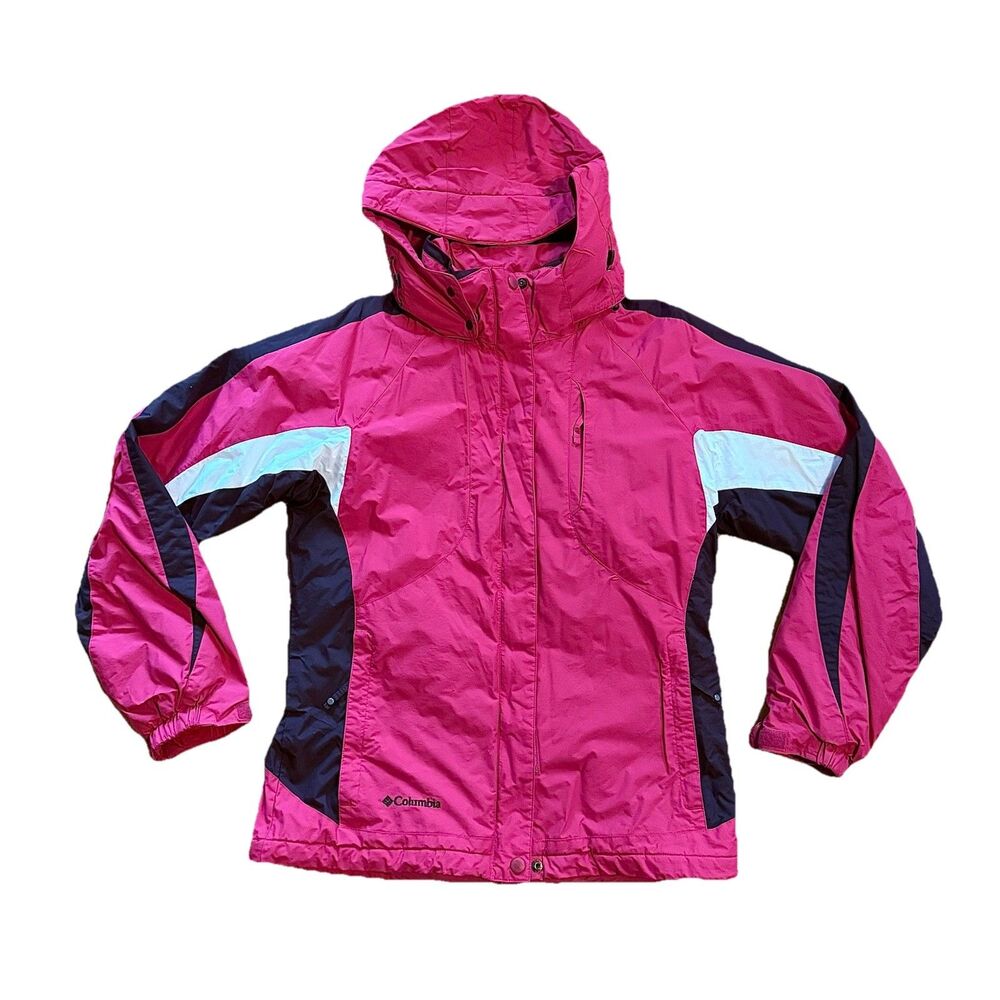 Columbia Women’s M Lined Zip Hooded Water Resistant Lined Heavy SNOW Jacket